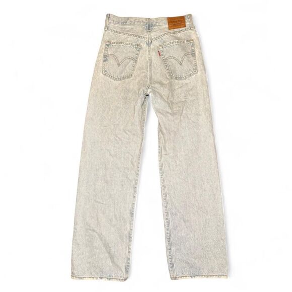 Levi’s Premium Ribcage Straight Ankle Jeans Women’s 27 Light Wash High Rise - Picture 2 of 7